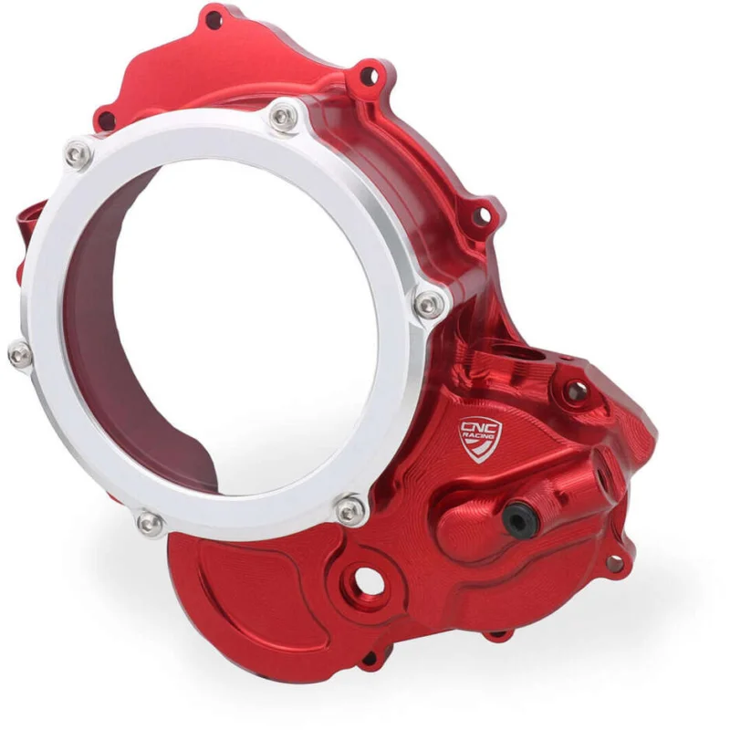 Soddisfatti O Rimborsati CA510 Clear Carter for Ducati BICOLOR CNC Racing Oil Clutches Red Silver