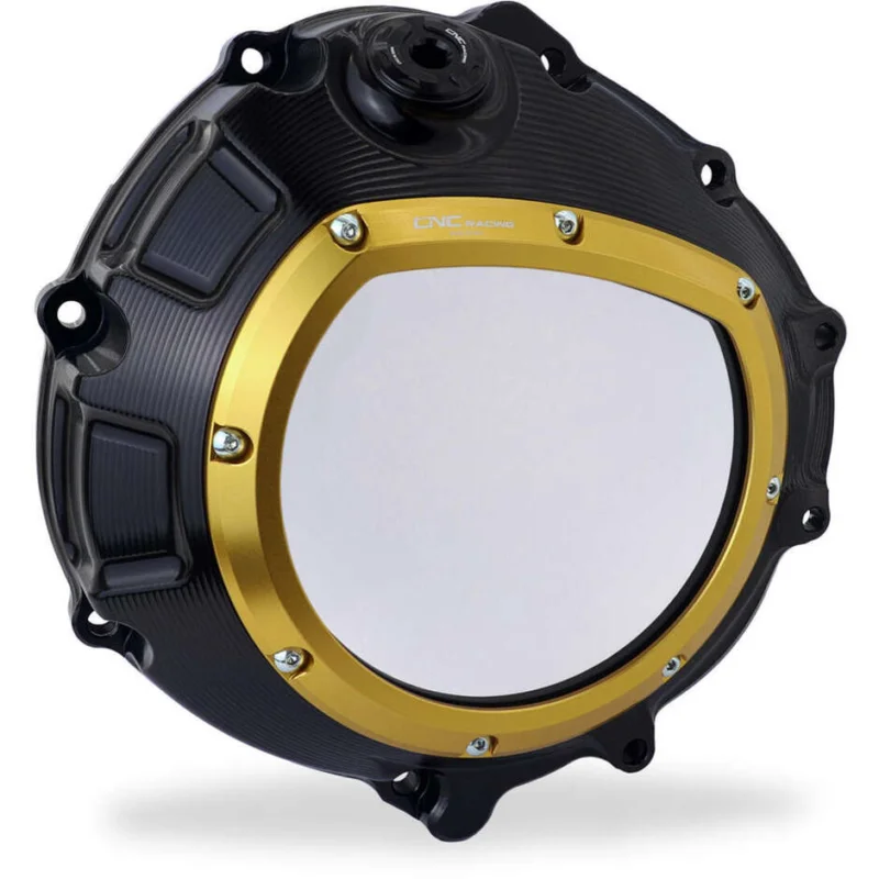 Nuovo Arrivo CA800 BMW CNC Racing Black Gold Clear Clutch Cover