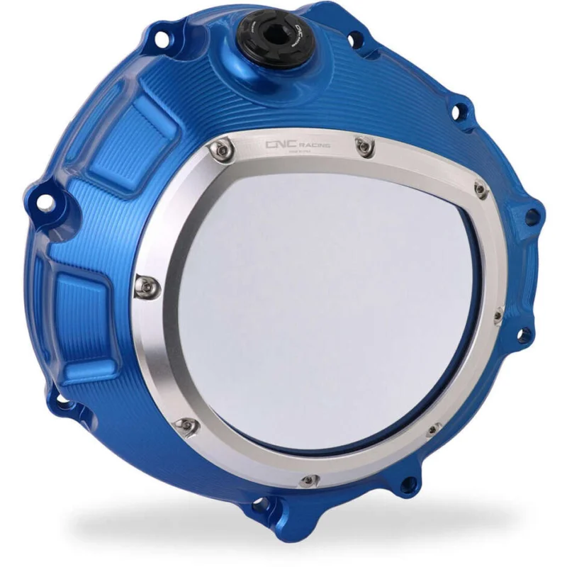 CA800 BMW CNC Racing Clear Clutch Cover Blue Silver Miglior Prezzo