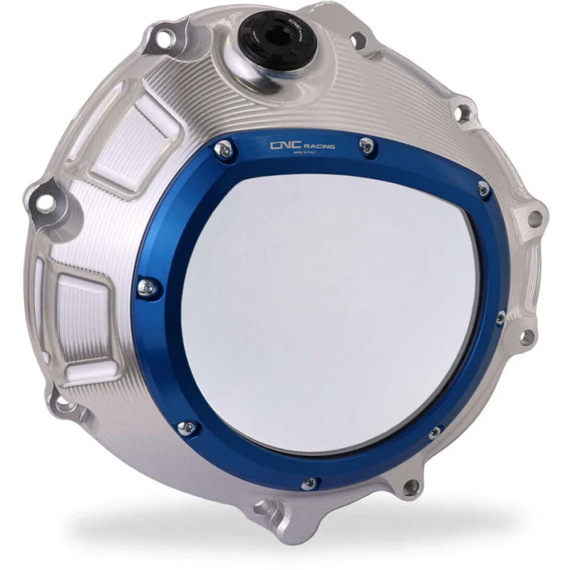 CA800 BMW CNC Racing Clear Clutch Cover Silver Blue Prezzo Basso