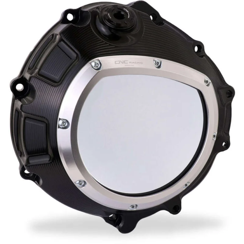 CA800 BMW CNC Racing Transparent Clutch Cover Black Silver Offerta Del Giorno