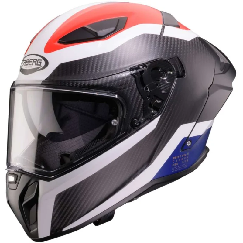Caberg DRIFT EVO 2 MATT CARBON CBR Full Face Motorcycle Helmet Spedito Oggi