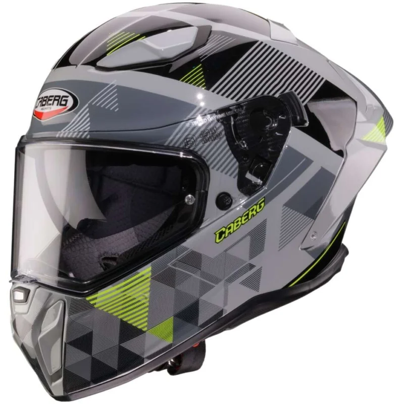 Caberg DRIFT EVO 2 PRISM Full Face Motorcycle Helmet Grey Black Fluorescent Yellow Compra Online