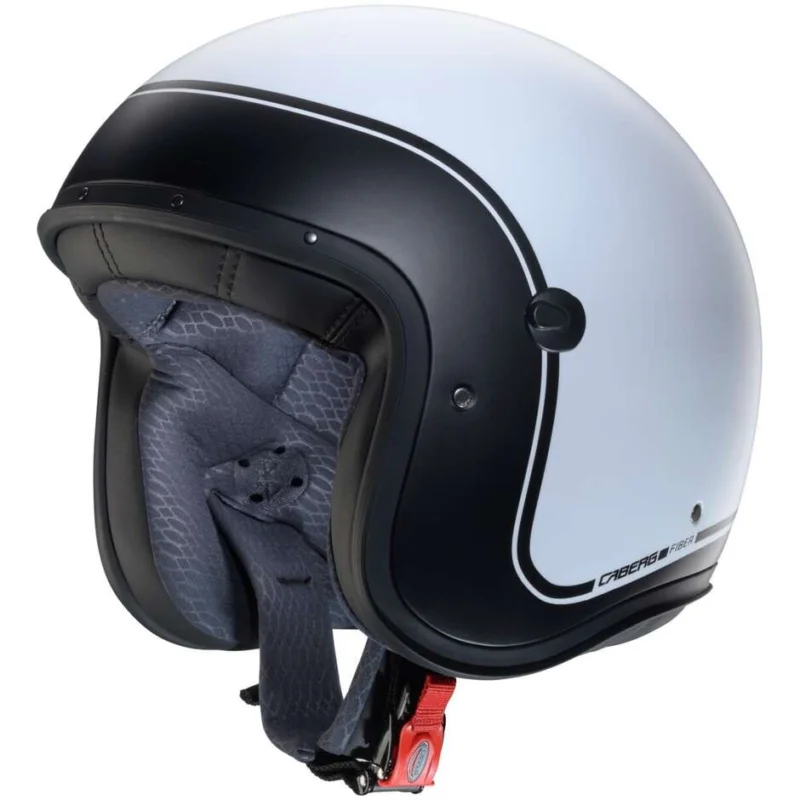 Caberg FREERIDE X IMOLA Jet Motorcycle Helmet Matt White Black Prezzo Scontato