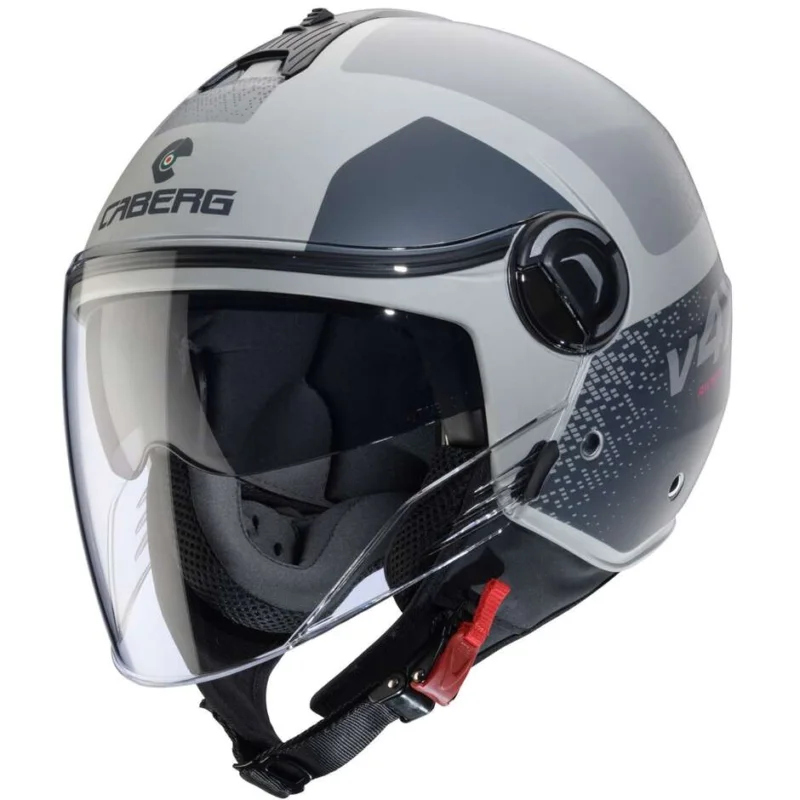 Nuovo Arrivo Caberg RIVIERA V4X ALPHA Jet Motorcycle Helmet Matt SAND Anthracite Grey