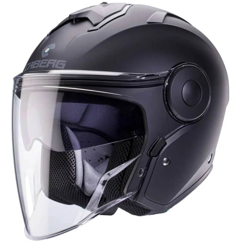 Caberg SOHO Matt Black Motorcycle Jet Helmet Saldi