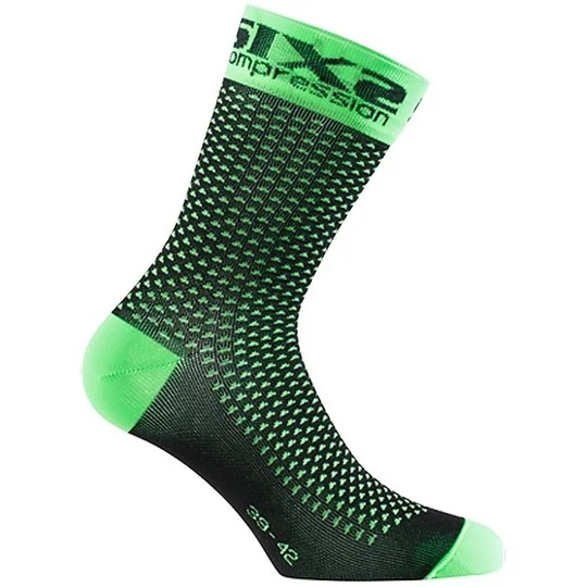 Calza Corta compressive SIXS Green Saldi