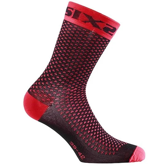 Calza Corta compressive SIXS Red Promo Stagionale