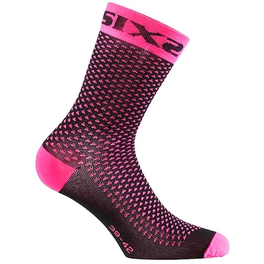 Più Venduto Calza Corta compressive SIXS Rosa