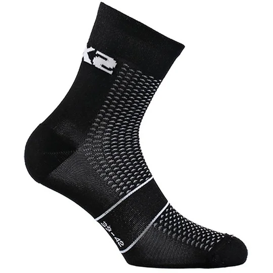 Spedito Oggi Calza Running Short Black with Reflectors SIXS