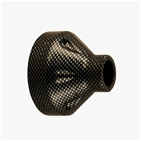 Professionale Carbon Look One Rear Wheel Axle Cover for Yamaha T-MAX (2001-07) - Quick Fit