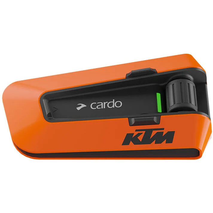 Cardo PACKTALK EDGE Mesh Motorcycle Intercom for JBL KTM - Single Pagamento Sicuro