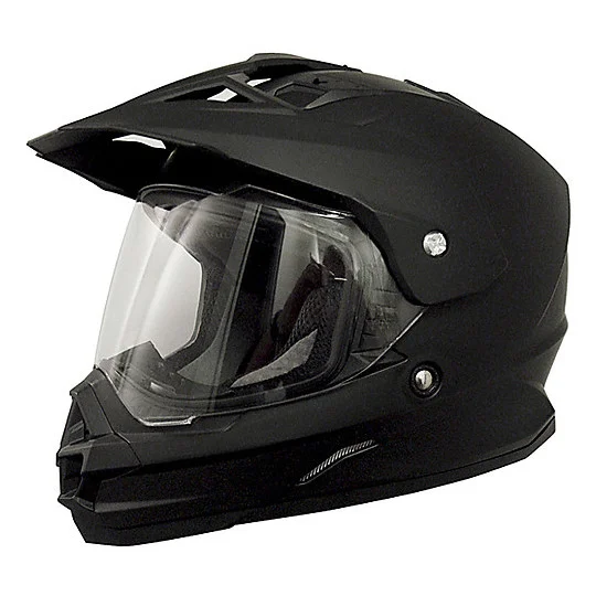 Casco Moto Integral Dual Sport Afx FX-39DS Mono Matt Black Acquista Ora