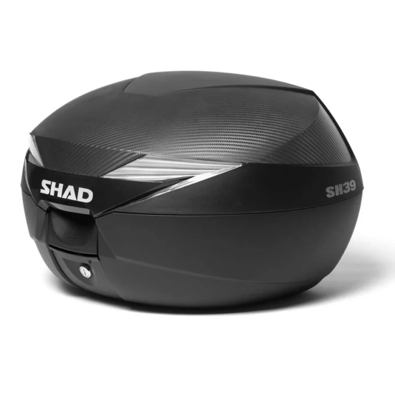 Case for Motorcycles and Scooters Shad Sh39 Carbon Look 39 Liters Nuova Collezione