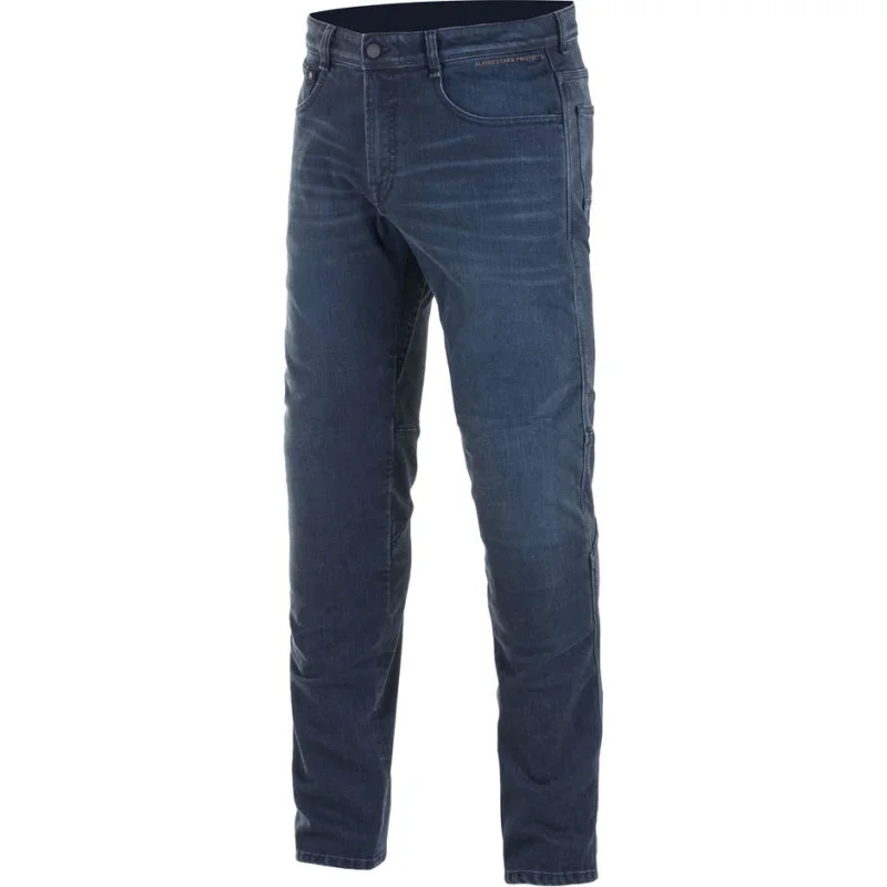 Prezzo Conveniente Casual Motorcycle Jeans Alpinestars RADIUM PLUS DENIM Dark Worn Blue
