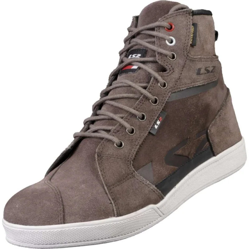 Novità Casual Motorcycle Shoes LS2 DOWNTOWN MAN WP TAUPE