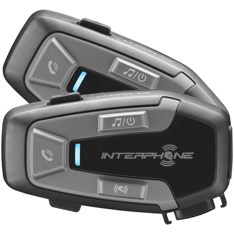 Spedito Oggi CellularLine U-COM 6R Motorcycle Intercom Couple Kit (Motorcycle/Motorcycle - up to 1km)