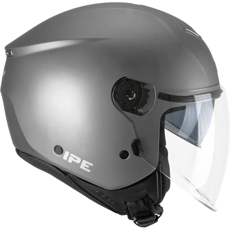 Compra Adesso CGM 126A IPE MONO Jet Motorcycle Helmet, Satin Anthracite