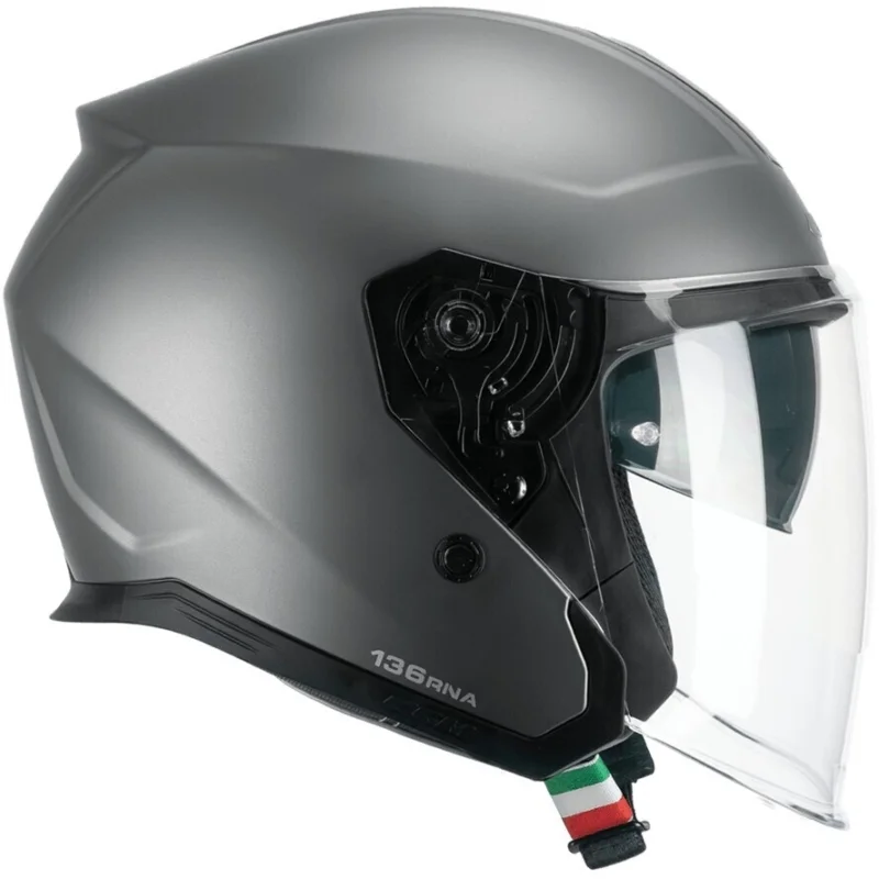 Offerta Limitata CGM 136A RNA MONO Jet Motorcycle Helmet Satin Anthracite