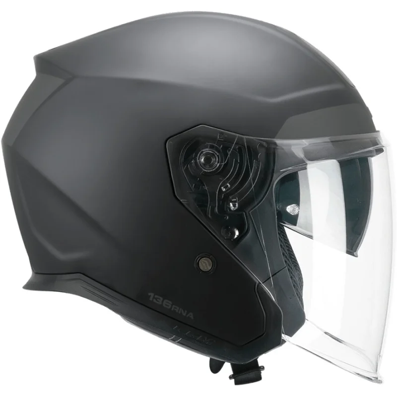 Non Perdere CGM 136F RNA FIBER MONO Jet Motorcycle Helmet Matt Black