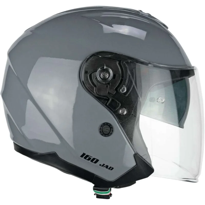 Promozione CGM 160A JAD MONO Jet Motorcycle Helmet Grey