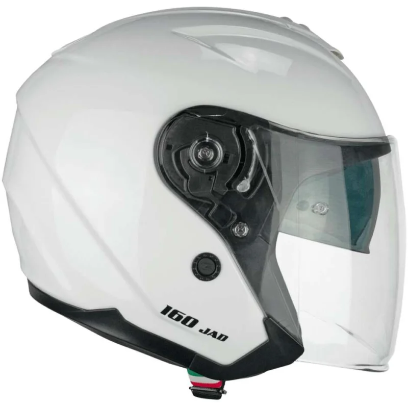 Quantità Limitata CGM 160A JAD MONO Jet Motorcycle Helmet White