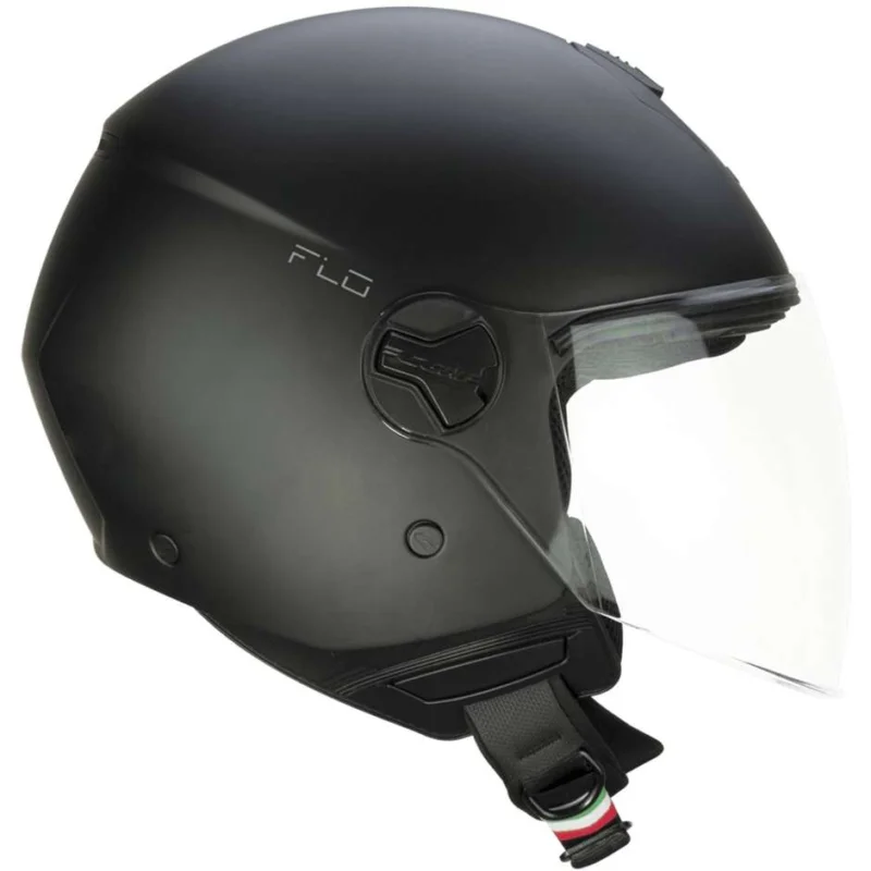 Offerta CGM 167A FLO MONO Jet Motorcycle Helmet Matt Black - Long Visor