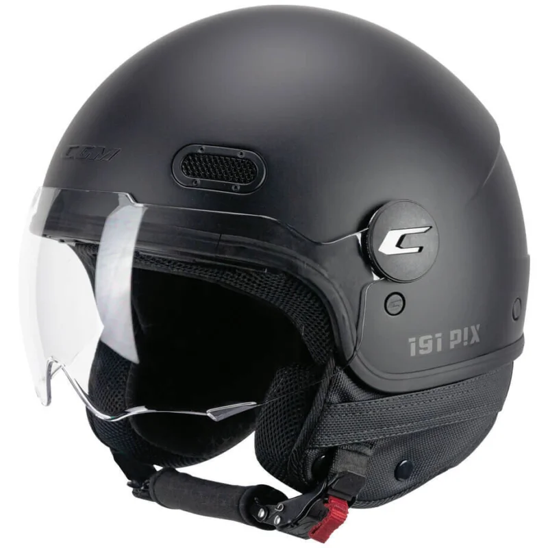 Compra Oggi Stesso CGM 191A PIX MONO Jet Motorcycle Helmet Shaped matt black