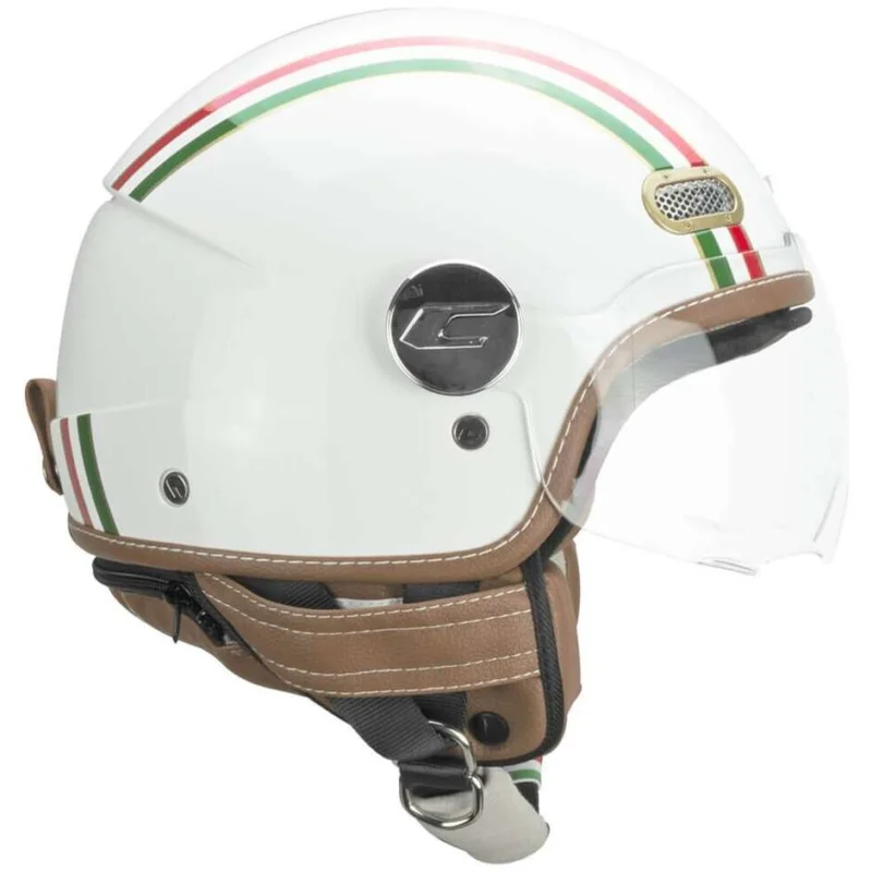 Compra Online CGM 191I PIX IT Green White Red Motorcycle Jet Helmet