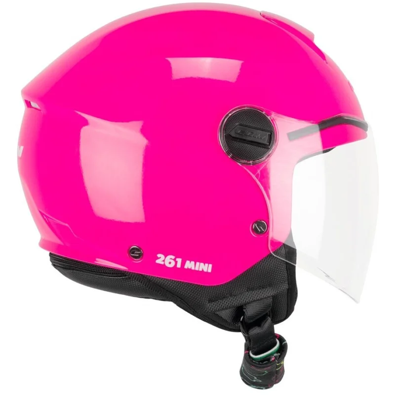 CGM 261a MINI MONO Child Jet Motorcycle Helmet Fuchsia Saldi