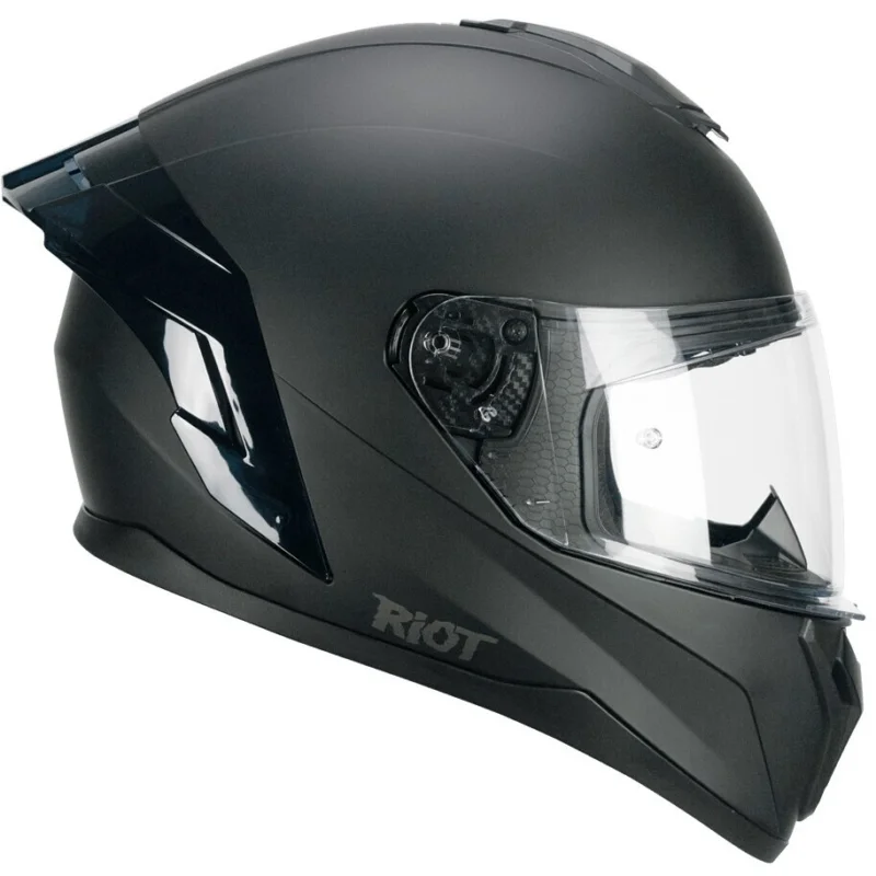 CGM 330A RIOT MONO Full Face Motorcycle Helmet Matt Black Offerta