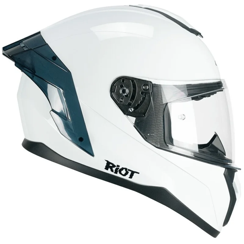 Promo Stagionale CGM 330A RIOT MONO Full Face Motorcycle Helmet White