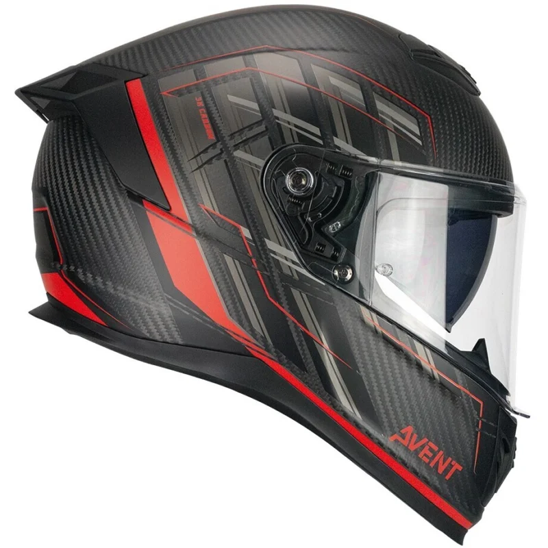 Prezzo Conveniente CGM 361G AVENT PRO SPORT Carbon Full Face Motorcycle Helmet Matt Red