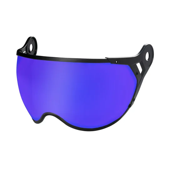 CGM Blue Mirror Shaped Visor For Model 801 Helmet Nuovo Arrivo