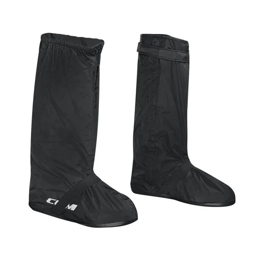 CGM E51 DRIVE Black Motorcycle Rain Boot Covers Consegna Rapida