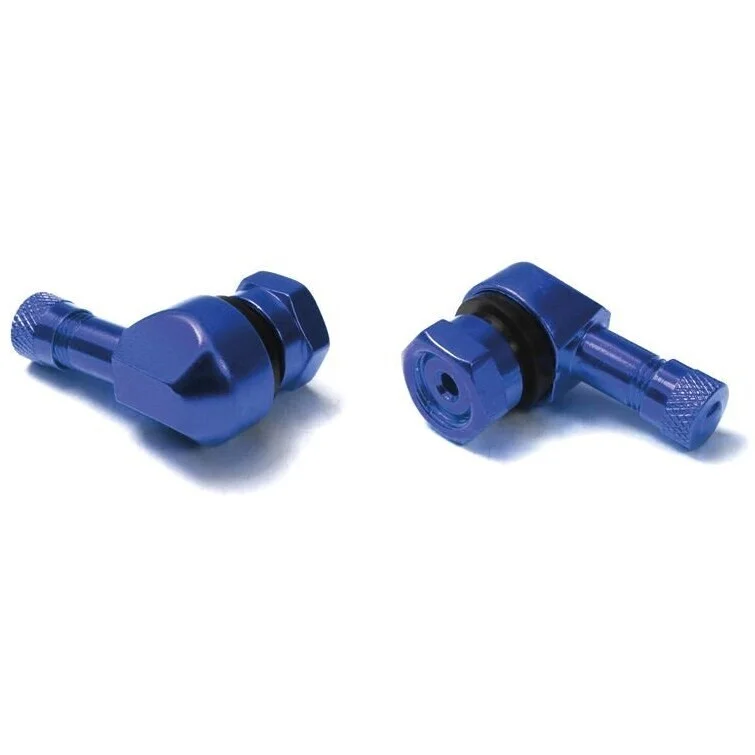 Chaft Angle Valve for Blue Aluminum Tires Soddisfatti O Rimborsati