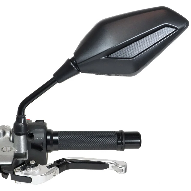 Super Prezzo Chaft HITCH Motorcycle Mirror Pair