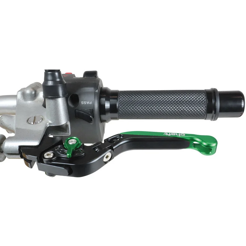 Chaft LEMB05 Adjustable CNC Brake and Clutch Lever Matte Green Di Tendenza