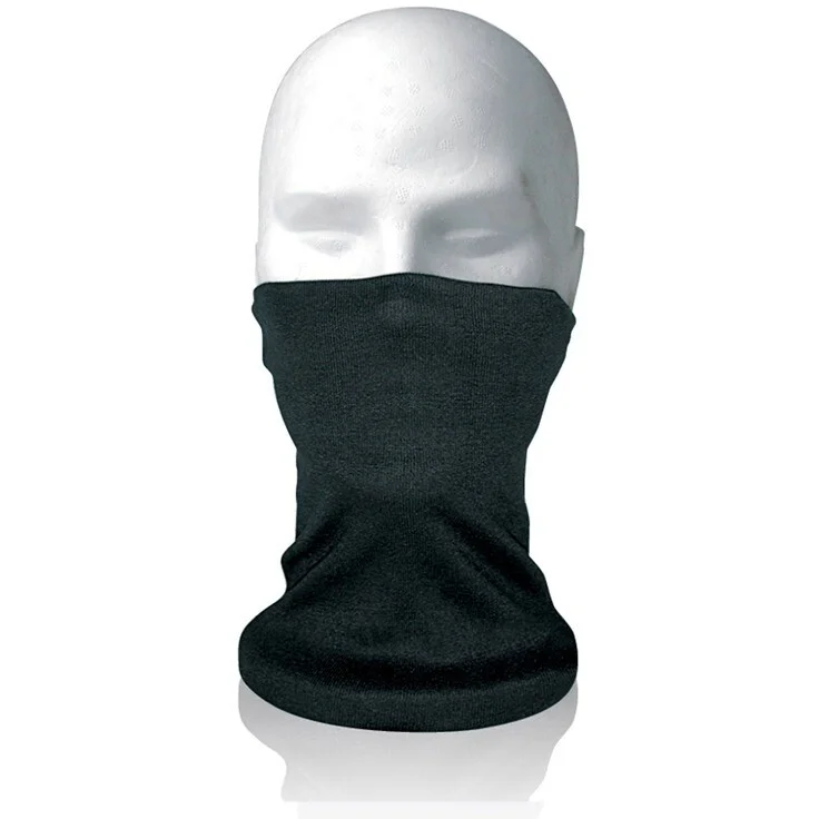 Spedizione Gratuita Chaft Motorcycle Neck Warmer IN298 Black Cotton