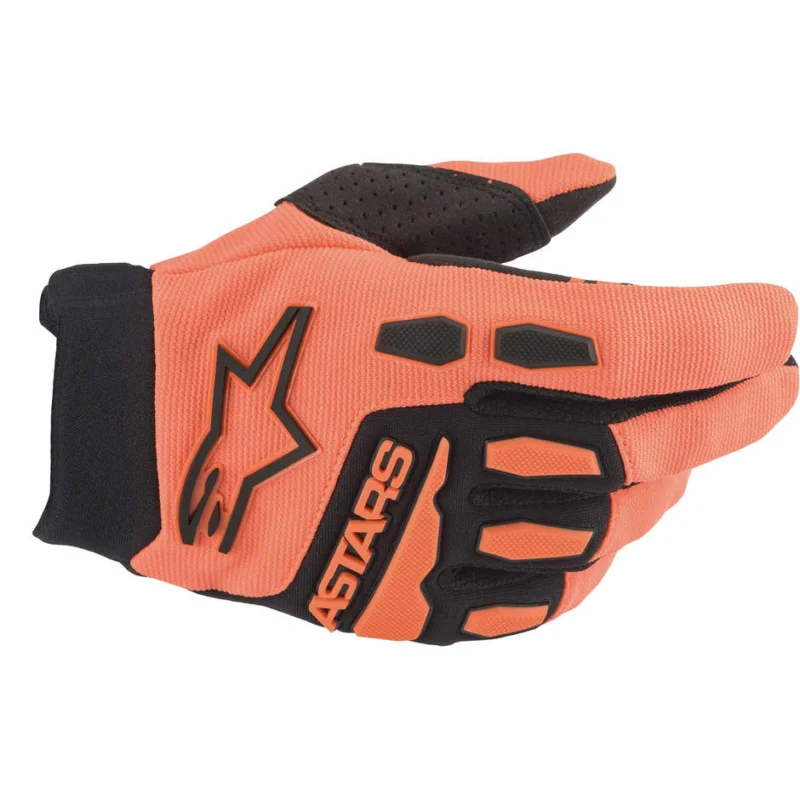 Child Gloves Moto Cross Enduro Alpinestars YOUTH & KIDS FULL BORE Orange Reso Gratuito
