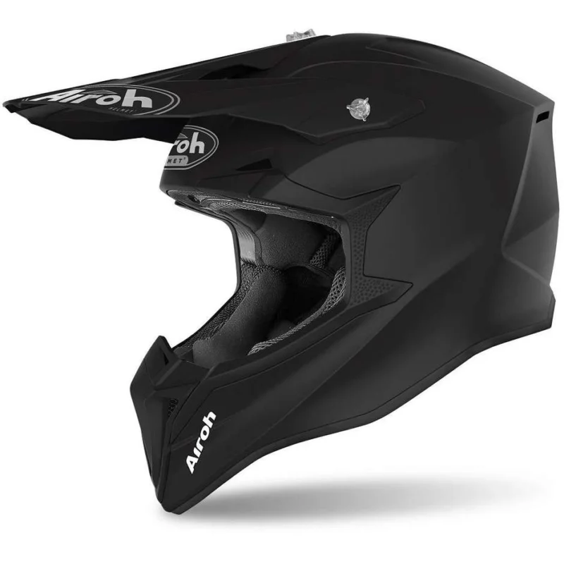 Subito Disponibile Child Helmet Moto Cross Enduro Airoh WRAAP YOUTH Color Matt Black