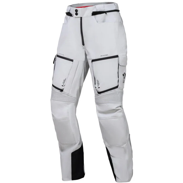 Child Motorcycle Pants in MONTEVIDEO AIR 3.0 Black Light Gray Offerta Limitata