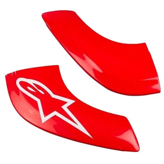 Spedizione Espresso Chin Plate for Alpinestars BNS TECH CARBON Red White