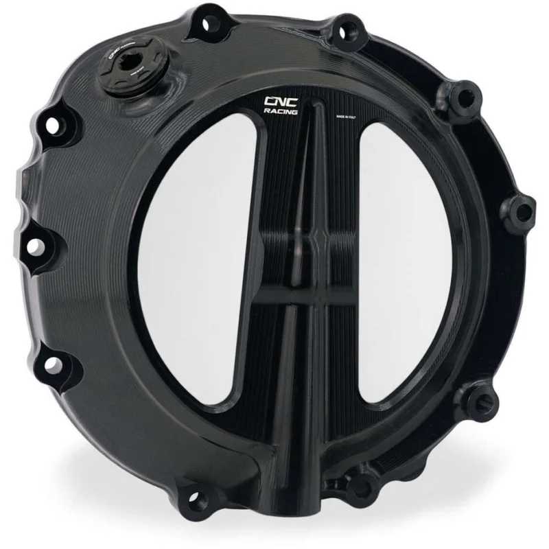 Nuovo Arrivo Clear Clutch Cover BMW CA801 Wire Control CNC Racing Black