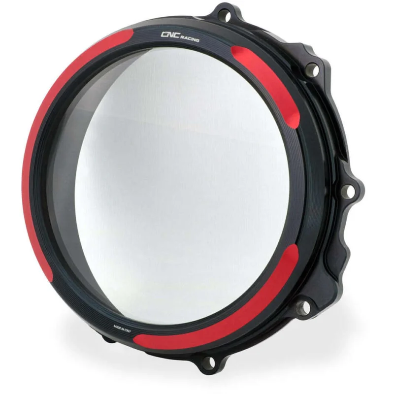 Offerta Clear Clutch Cover CA300 MV Agusta - Hydraulic Control - Bicolor CNC Racing Black Red