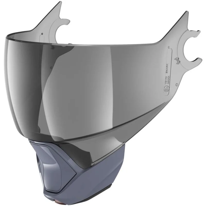 Clear Shark Smoked Visor for EVOJET Silver Chin Guard Offerta Speciale