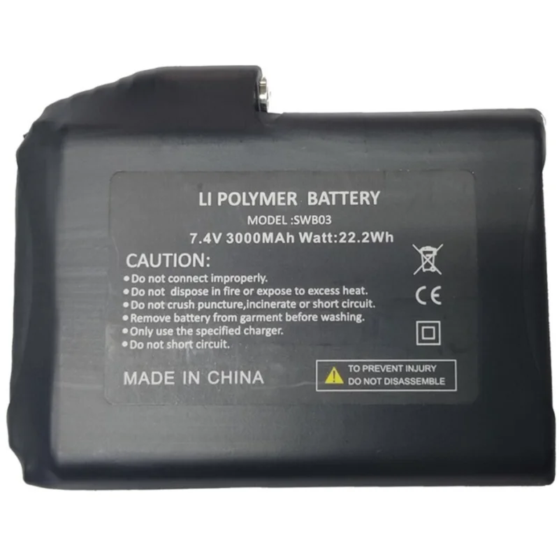 Clover 3000mAh Replacement Battery for Heated Gloves Nuovo Arrivo