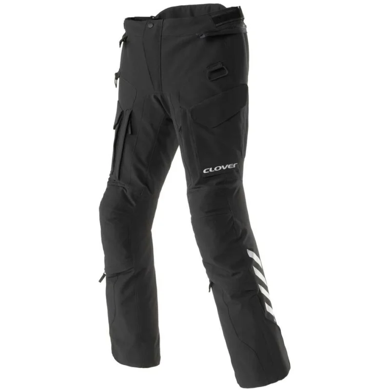 Clover ADV SHORT Black Fabric Motorcycle Pants SHORT Spedizione Espresso