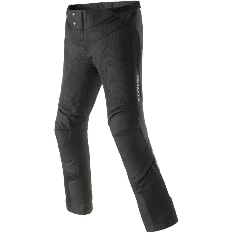 Offerta Speciale Clover AIRJET 6 Summer Motorcycle Pants Black