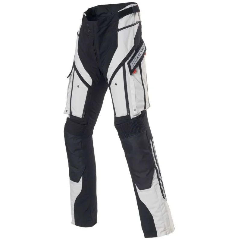 Affare Clover GTS 4 WP LADY Women's Fabric Motorcycle Pants Black Grey